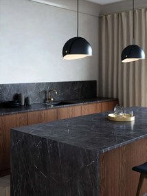 Lustra/Pendul metalic design nordic Align negru