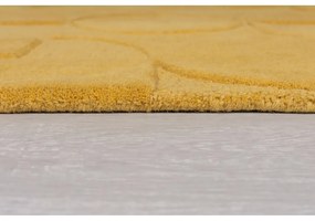 Covor din lână Flair Rugs Gigi, 160x230 cm, galben