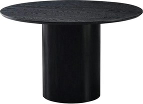 Masa MAHIR TIP 2, negru, 120x120x75 cm