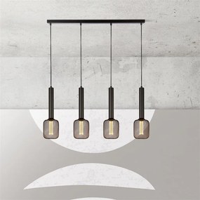 Lustra cu 4 pendule design minimalist Dulwich