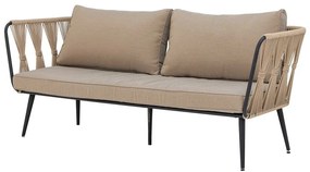 Canapea de grădină bej Pavone – Bloomingville