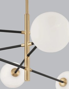 Lustra moderna cu 8 surse de lumina Vitra