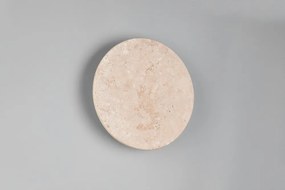 Aplică de perete alb mat LED cu intensitate reglabilă din piatră Bobbin – Trio Select