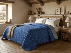 Cuvertura de pat LIORA, albastru Dimensiune: 170 x 210 cm