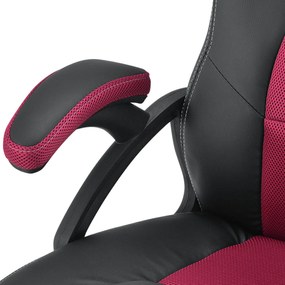 Scaun ergonomic de birou "Montreal" burgundy
