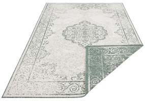 Covor adecvat pentru exterior NORTHRUGS Cebu, 160 x 230 cm, verde-crem