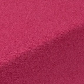 Cearşaf cu elastic jersey EXCLUSIVE de culoare bordo set 2 buc 90 x 200 cm