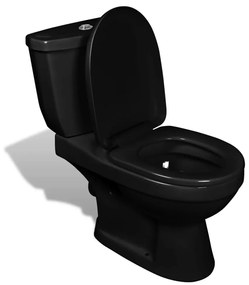 Vas WC cu rezervor, negru