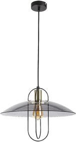 Rabalux Vida lampă suspendată 1x8 W negru-fumuriu 5000