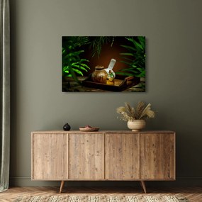 Tablou cu obiectele spa (90x60 cm)