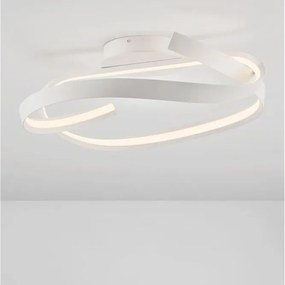 Lustra aplicata LED CCT OLIA aluminiu alb