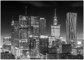 Tablou - Alb și negru New York (70x50 cm)