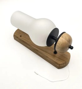 Aplică Brilagi COTTAGE 1xE14/40W/230V stejar/alb