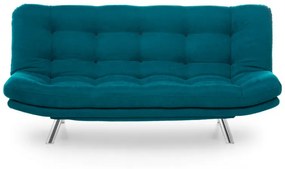 Canapea Extensibilă cu 3 Locuri Misa Sofabed, Verde Petrol
