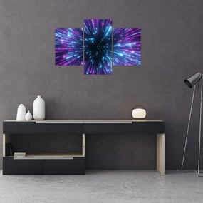 Tablou - Spațiu neon (90x60 cm)