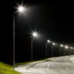 Lampă stradală solară LED VIA 50W/5000mAh 3,2V 6000K IP65 + DO