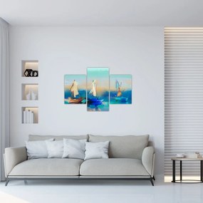 Tablou - Peisaj pictură, pictură (90x60 cm)