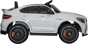 Masinuta Electrica cu acumulator pentru copii NOVOKIDS™ Mercedes AMG GLC 63 , Roti din Cauciuc EVA, 3-8 ani , usi cu deschidere , Baterie12V, 2