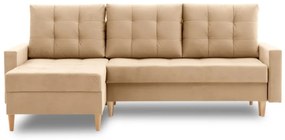 Supermobel Canapea extensibilă de colț AVALON, 227x92x148, kronos 09, stanga