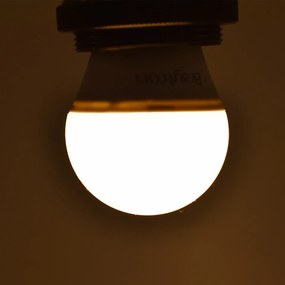 Bec LED 5W(35W) Braytron, G45, E27, 450 lm, lumina calda (3000 K), clasa energetica F
