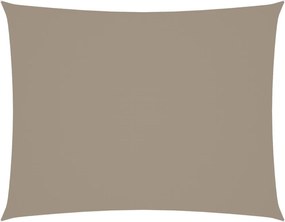vidaXL Parasolar, gri taupe, 6x8 m, țesătură oxford, dreptunghiular