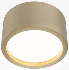 Spot LED aplicat cu protectie IP44 Hydra D-17.6cm auriu