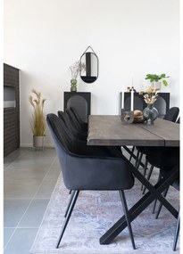 Harbo scaun de luat masa negru