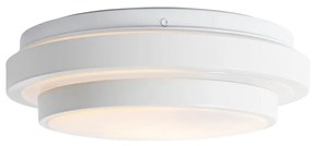 Plafoniera moderna alba 25 cm IP44 - Walden