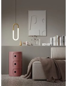 Lustră LED pe cablu LATIUM LED/9W/230V alamă Redo 01-3183