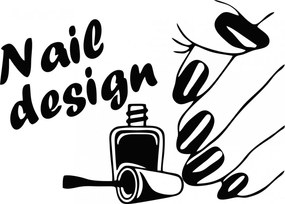 Sticker perete Nail Design