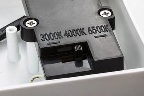 Aplica LED iluminat exterior IP54 Batida alba