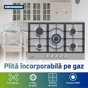 PLITA GAZ HEINNER HBH-M705IWFIX
