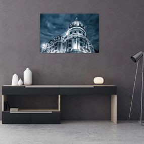 Tablou cu arhitectură în întuneric (90x60 cm)