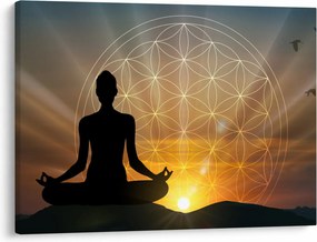 Tablou cu meditație (70x50 cm)