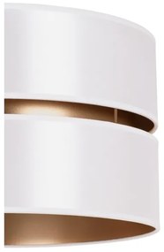 Lustră pe cablu Duolla DUO 1xE27/15W/230V d. 40 cm alb/auriu