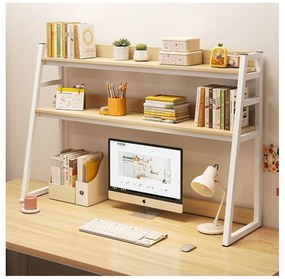 Raft multifunctional cu 3 niveluri VERTEX alb/stejar