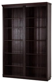 Bibliotecă maro din lemn de pin 148x223 cm Anita – Støraa