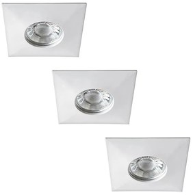 Rabalux 1080 - SET 3xLED Lampă încastrată baie RANDY 1xLED/4W/230V