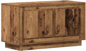 vidaXL Cabinet TV Lemn vechi 80 x 35 x 45 cm Lemn compozit
