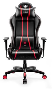 SCAUN GAMING DIABLO X-ONE 2.0 SMALL: NEGRU-ROȘU