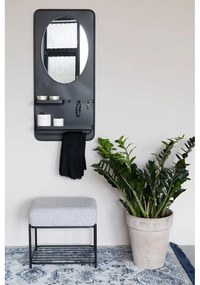 Taburet gri deschis Milou – White Label