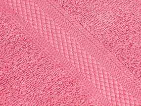 Prosop CLARYSSE ELEGANCE 70x140 cm coral, 100% bumbac