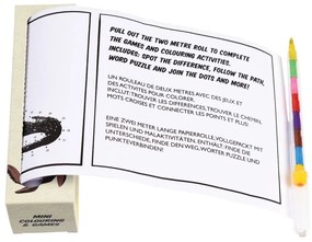 Set de călătorie pentru colorat și făcut puzzle-uri Rex London Prehistoric