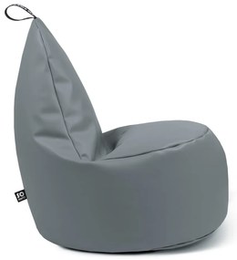 Fotoliu bean bag bej cu tapițerie din imitație de piele Lull L – So Soft?