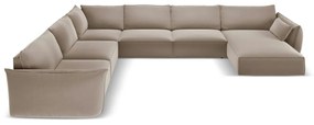 Coltar 8 locuri Kaelle catifea L384 cm
