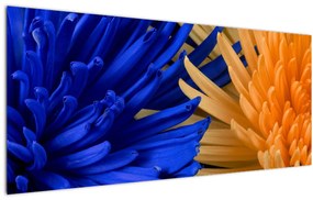 Tablou detailat cu flori (120x50 cm)