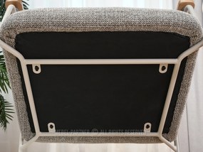 Fotoliu Elba (gri bej + stejar). 1110001