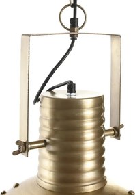 Lustră suspendată din metal, auriu, finisaj patinat, 61 x 43 cm, „Issoire”