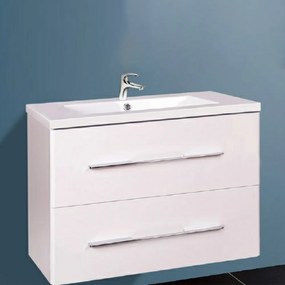 Mobilier de baie inferior Nina 80 cu lavoar