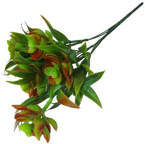 Verdeata verde - caramiziu artificiala, Juanita, 30cm